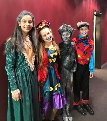 More costumes from Mount Scopus College's production of Mary Poppins